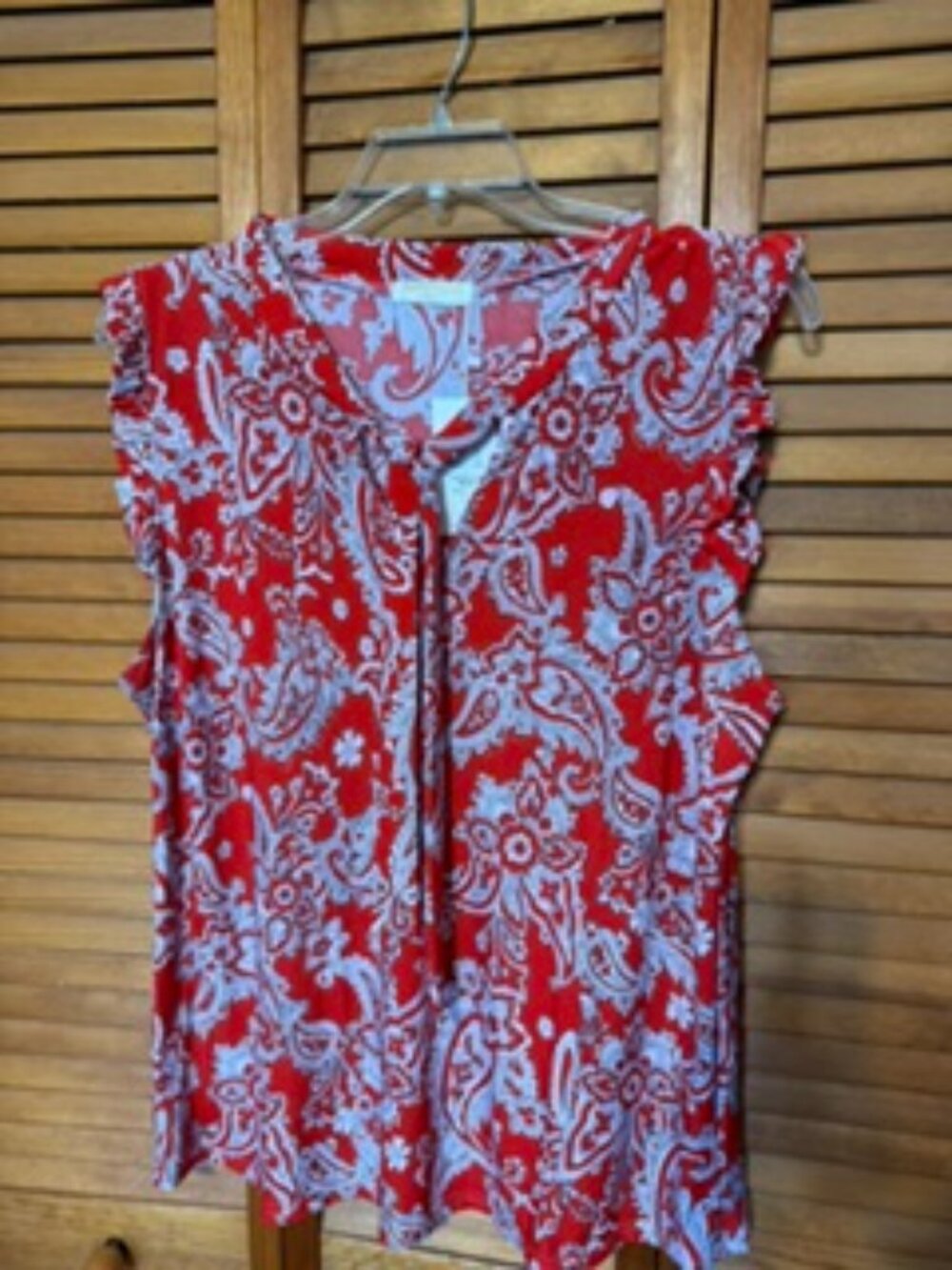 Women's Ruffled cap sleeve top